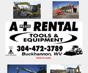 aplusrentalwv.com: A Plus Rental Sales & Service
A Plus Rental.  One of the leading full service construction equipment rental centers for Upshur County and surrounding areas.