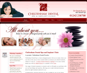 cheltenhamdentalspa.com: Cheltenham Dental Spa and Implant Clinic | Dentist in Cheltenham
Cheltenham Dental Spa and Implant Clinic offers Advanced Cosmetic Dental Solutions and General Dentistry in the comfort of our Spa like Practice.