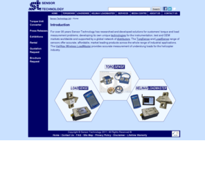 sensor-technology.com: Sensor Technology » Manufacturers of Torque Sensors and Transducers
Sensor Technology Ltd offer solutions for torque and load measurement.