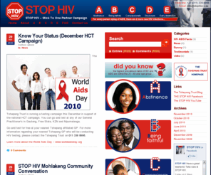 sticktoonepartner.com: STOP HIV
STOP HIV | Stick To One Partner Campaign addresses all HIV/AIDS related news like HIV/AIDS Awareness, HIV AIDS Facts, HIV/AIDS Support and more