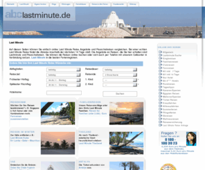 abclastminute.de: Last Minute Reisen - Urlaub buchen Lastminute
Last Minute Reisen mit vielen Angeboten. Verreisen Sie Lastminute - Online Auswahl an vielen Reisen und Urlaub.