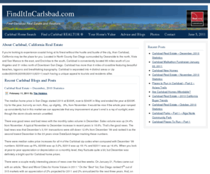 finditincarlsbad.com: Carlsbad CA Real Estate & Carlsbad Realtors
Find Carlsbad CA real estate and Realtors. Information is updated daily and includes current active listings for Carlsbad and North County San Diego.