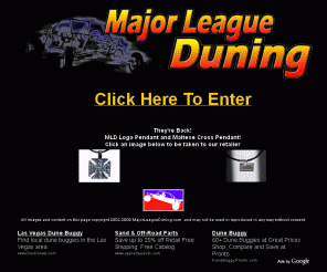 majorleagueduning.com: Welcome to the Home of Major League Duning- Sandrail, Sandcar and Dune 
Buggy Stuff!
