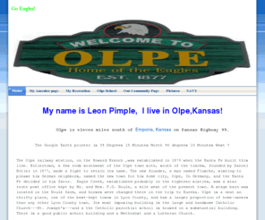 olpekan.com: Home - Leon's Olpe Page
Leon's Olpe Page.