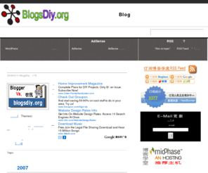 blogsdiy.org: 博客学堂 | 博客网站建设、优化及创收技巧
博客网站建设、优化及创收技巧
