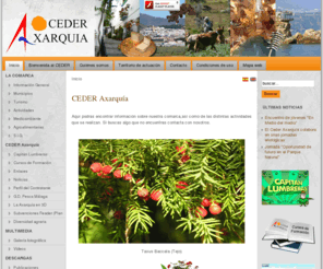 cederaxarquia.org: CEDER Axarquía
CEDER Axarqu�a. Centro de Desarrollo Rural de la Axarqu�a