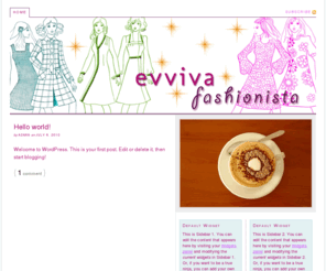 evvivafashionista.com: evvivafashionista.com — Just another WordPress site
Just another WordPress site