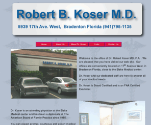 drkoser.com: Welcome To Dr. Koser's Web Site
