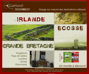 gaeland-ashling.com: GAELAND ASHLING - Voyage sur mesure des destinations celtiques
