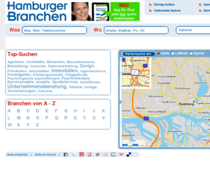 hamburgerbranchen.com: Hamburger-Branchen - Das beste Branchenbuch im Netz
Firmeneinträge aus dem besten Hamburger Branchenverzeichnis vom HBMV. Hier finden Sie die Hamburger Wirtschaft von A bis Z.