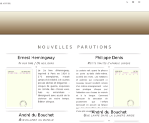 lebruitdutemps.fr: LE BRUIT DU TEMPS, éditions - Paris
Vouloir « épier le siècle, le bruit et la germination du temps », pour Mandelstam, ce n’est pas seulement recueillir ses souvenirs, c’est donner à entendre, comme le dit Proust dans ces mêmes années, beaucoup plus qu’un moment du passé : « quelque chose qui, commun à la fois au passé et au présent, est beaucoup plus essentiel qu’eux deux. Un peu de temps à l’état pur. » LE BRUIT DU TEMPS, c’est du moins pour cela que nous avons choisi ce titre pour enseigne d’une maison d’édition, n’est au fond rien d’autre qu’une façon de figurer la littérature — et aussi bien la musique, ou l’art — dans leur essence même.