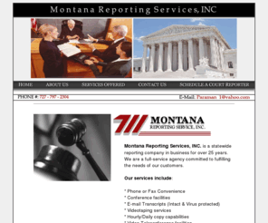 montanareporting.com: Montana Reporting Services, INC.
Montana Reporting Services, Inc.