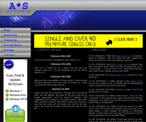 allstarscript.com: AllStar Script by mailman^
This is the home to AllStar Script, one of the best mIRC scripts of all times. Especially designed for easy of use, and channel protection.