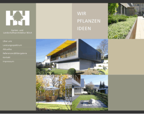 ideen-pflanzen.de: H H Garten- und Landschaftsarchitektur - Ludwigsburg - Stuttgart - Heilbronn
H H Hörner Büro für Gartenarchitektur in Ludwigsburg, Stuttgart. Öffentliche und private Gestaltung