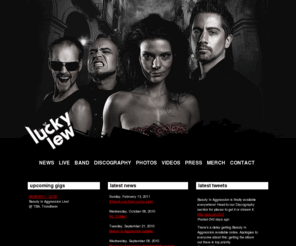 luckylewmusic.com: Lucky Lew Home
Official web site of Norwegian rock band Lucky Lew