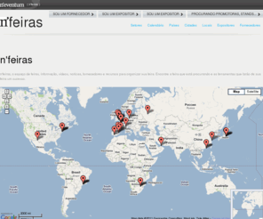 nfeiras.com: n'feiras
n'feiras, um espaço de feiras, informação, vídeos, notícias, fornecedores e recursos para e recursos para organizar sua feira. Calendário completo de feiras, fornecedores para feiras, notícias sobre feiras, tudo e em todo o mundo.