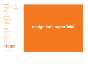 bilagot.com: bilagot
design is not superficial.