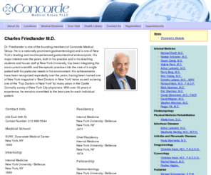 charlesfriedlandermd.com: Concorde Medical Group
