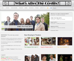 moviecodas.com: What's After The Credits? »
Welcome to our New & Improved website!, Anneliese: The Exorcist Tapes (2010), Austin Powers in Goldmember (2002)*, Freakonomics (2010), Bikini