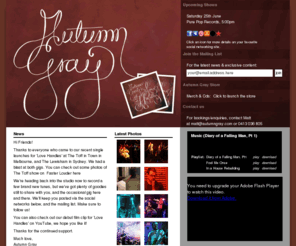 autumngray.net: Autumn Gray
Official website of Melbourne indie band Autumn Gray