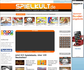 spielkult.de: SPIELKULT.de - Brettspiele im Test
SPIELKULT.de - Brettspiele im Test: Täglich neue Spieletests, kostenlose Erklärvideos, Messe-Berichte, Gewinnspiele: Das akuelle Brettspiel-Onlinemagazin für die ganze Familie!