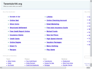 tarantula100.org: tarantula100.org
tarantula100.org