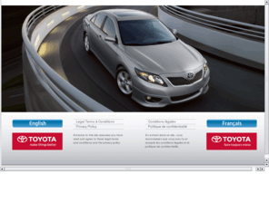 toyota.ca: TOYOTA CANADA: TOYOTA.CA LANGUAGE
