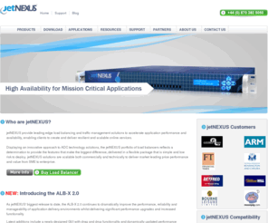 webaccelerator.co.uk: jetNEXUS - Load Balancing, ADC & Application Traffic Management Solutions
jetNEXUS are experts in application acceleration technology, developing next gen load balancing, adc technology & application traffic management solutions. 