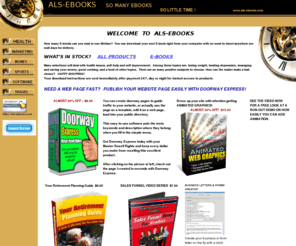 als-ebooks.com: ALS-EBOOKS
So many e-books, so little time!