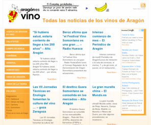 aragonesvino.com: Aragón es Vino
Todas las noticias sobre vino y vinos de Aragón