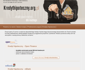 kredythipoteczny.org.pl: KredytHipoteczny.org.pl - pośrednictwo w zakresie kredytów hipotecznych
