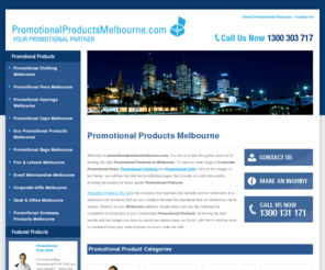 promotionalproductsmelbourne.com: Promotional Products Melbourne | Promotional Items | Clothing | Giveaways | Pens | Polo Shirts
Promotion Products Melbourne provides a wide range of promotional products in Melbourne including promotional clothing, promotional giveaways, polo shirts, t-shirts, compendiums, mugs Melbourne, lanyards, water bottles, pens, Branded clothing, key rings, bags, gifts, Tote Bags, caps and Merchandise in Melbourne