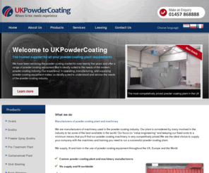 uk-powdercoating.com: UK Powder Coating
Powder coating machinary and plant in the UK.