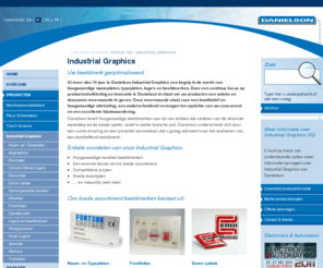 domelabel.info: Danielson Industrial Graphics - Uw beeldmerk geoptimaliseerd - Danielson Europe
Danielson is een begrip in de markt van hoogwaardige naamplaten, typeplaten, logo’s en beeldmerken. Bekijk hier ons assortiment industrial graphics.