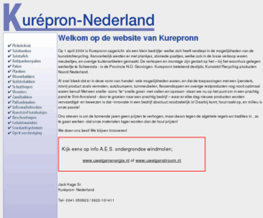 riciclaggiopannellosolare.com: Kurepronn
De website van Kurepronn Nederland Innovatie in afval!