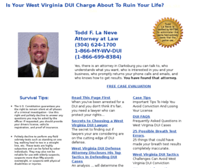 west-virginia-dui.com: DUI defense attorney protecting West Virginia drivers
DUI defense attorney protecting West Virginia drivers against drunk driving penalties and driving under influence license revocation.