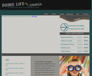 doinglifechurch.com: Doing Life Church
Church in Indianapolis, Doing Life Church - Connecting God to everyday life.