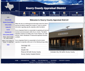 scurrytex.com: Scurry County Appraisal District
Site design by: Ryon Gross