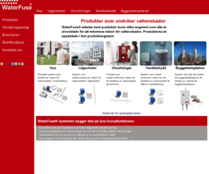 vattenfelsbrytare.net: WaterFuse - Säkringen för vattenledningen - fuktskada vattenskada
WaterFuse är en produkt som förbygger vattenskador i villor och andra fastigheter. En vattenskada eller vattenläcka kan leda till fuktskada och mögel. WaterFuse fungerar som en säkring för vattenledningen. Försäkringsbolagen Trygghansa Folksam IF Länsförsäkringar arbetar med förebyggande insatser.