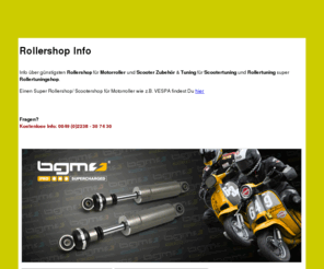 bgm-racing.com: Rollershop Scootershop Shop für Motorroller
 Info über günstigsten Rollershop für Motorroller und Scooter Zubehör & Tuning für Scootertuning und Rollertuning super Rollertuningshop