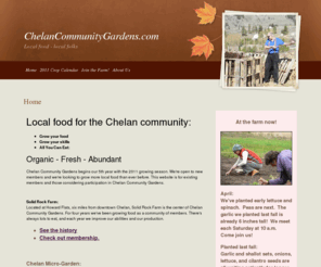 chelancommunitygardens.com: Chelan Community Gardens
Join this group - grow local organic delicious food.