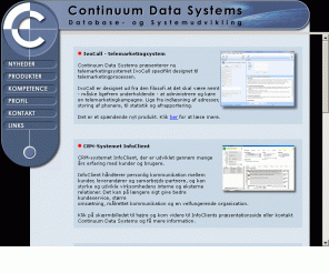 continuum.dk: Continuum Data Systems
Microsoft Access udvikler