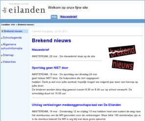 deeilanden.net: Welkom op onze fijne site - Brekend nieuws
Site@School. Content management system for schools.