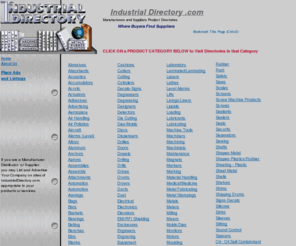 dialdeals.com: Industrial Goods and Services - IndustrialDirectory.com - Industrial Supply
Industrial Directory .com - Industrial Goods and Services directories.