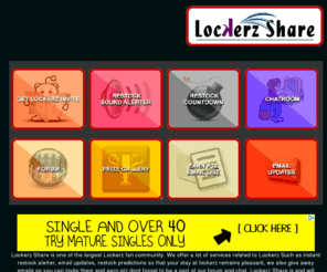 lockerzshare.in: Lockerz Share - Restock Sound Alerter | Lockerz Invite | Lockerz Chat | Email Invite List
Lockerz Share Is A Lockerz Fan Community We Provide Services Like Instant Restock Sound Alerter, Lockerz Email Invite List, Restock Countdown, Chat, Forum And Lots More Do Check It Out