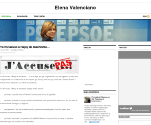 elenavalenciano.es: El Blog de Elena Valenciano
Elena Valenciano es Secretaria de Política Internacional y Cooperación del PSOE y Diputada en el Congreso de los Diputados