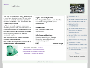 lapolice.fr: La Police
Site dédié au crédit sur internet