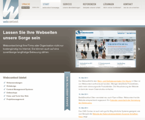 webcontext.com: Webcontext Homepage - Webdesign, Webprogrammierung und Webinhalte Web Design, Web Programming and Web Content
Webcontext bietet Webdesign, Webentwicklung, und Webinhalte.