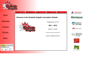 westsideringette.ca: WRA
Westside Ringette Association