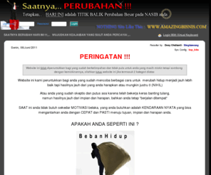 amazingbisnis.com: AMAZINGBISNIS.COM  - Website Bisnis Online Terbaik, Terpercaya dan Terdahsyat !!!
Bisnis ONLINE Terbaik dan Terpercaya 2011